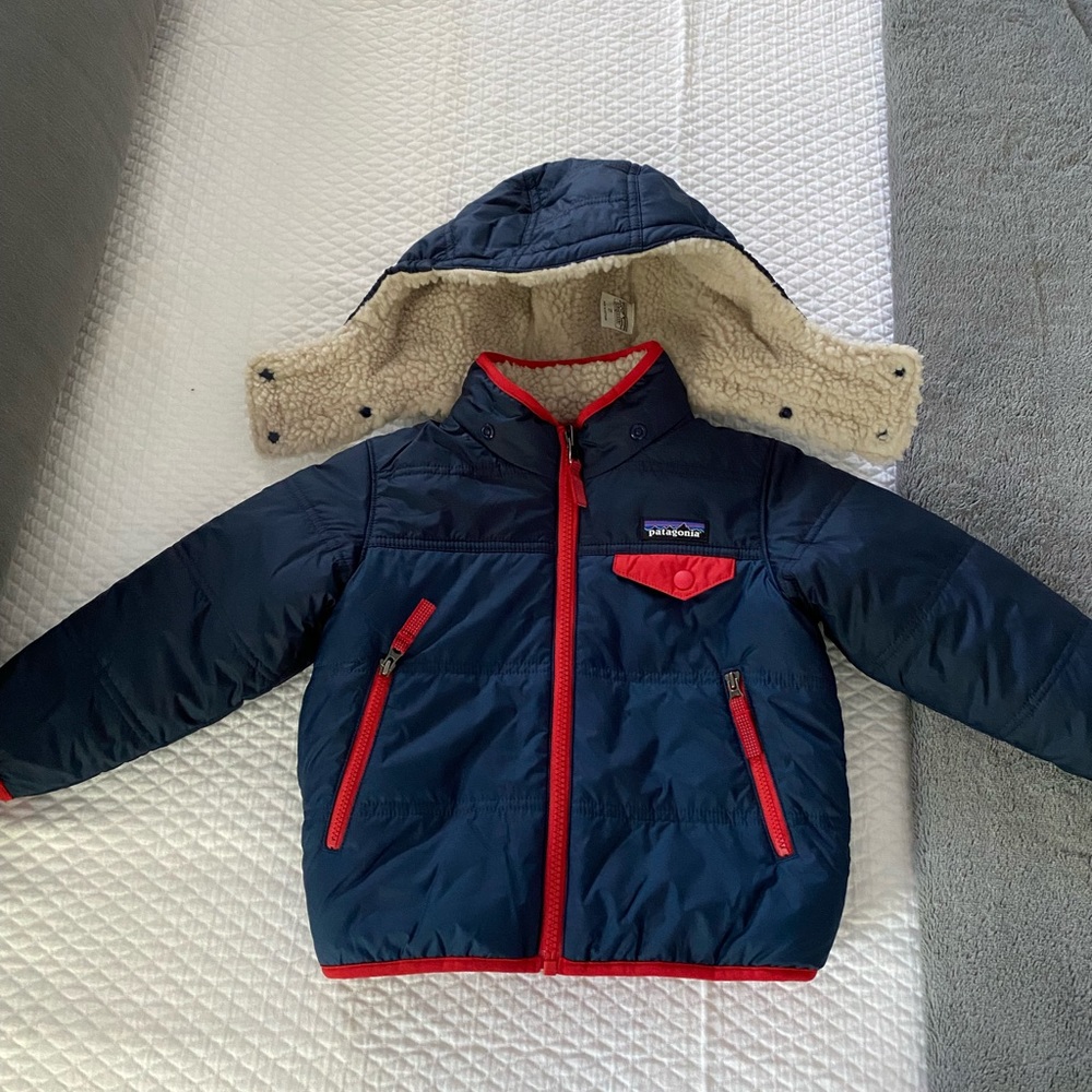 EUC Patagonia reversible coat